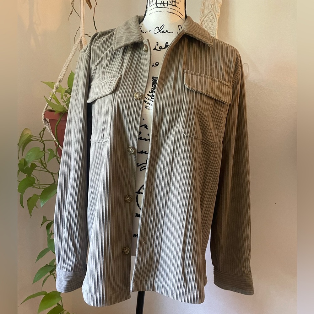 Katin Corduroy Button Up, Size M